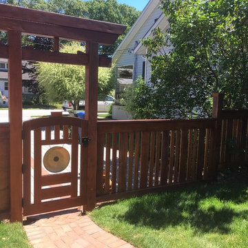 Torii Gate and Fence - Completed Project