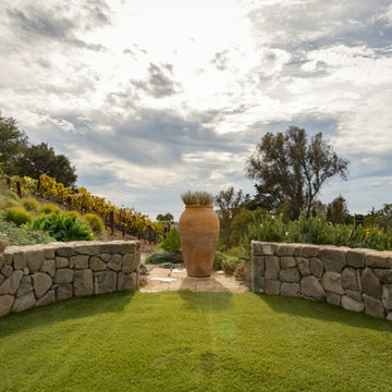 Toro Canyon Tuscan Style Pool and Landscape | Santa Barbara CA