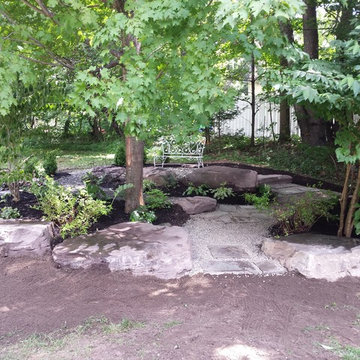Traditional Backyard Garden