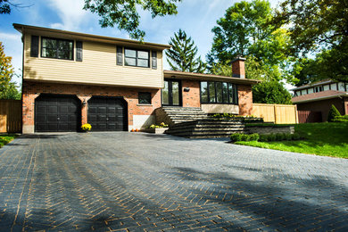 This is an example of a landscaping in Montreal.