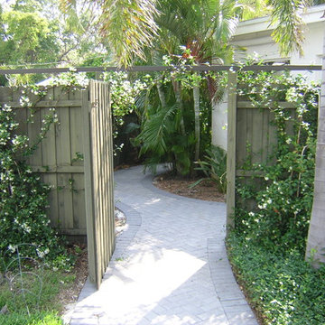Traditional, Tropical Landscape Design and Installation