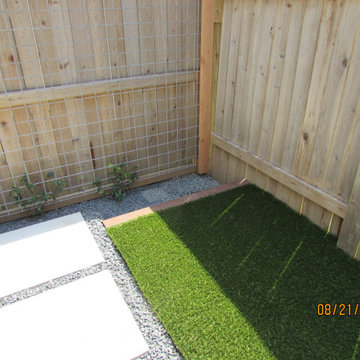 Transforming a patch of grass to a fun and functional space.