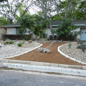 Transition using native Austin plants and materials