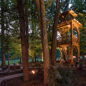 Tree House Timber Frame Tower