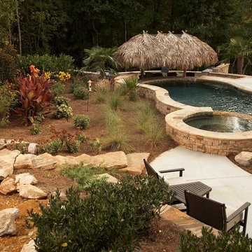 Tropical Backyard Oasis