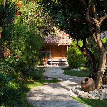 Tropical Garden Design at Villa Mimine Bali