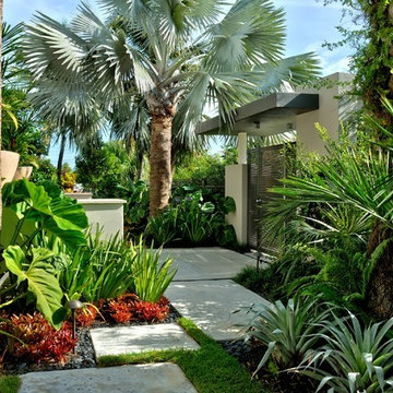 Tropical Miami Courtyard