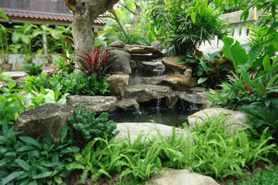 Photo of a tropical landscaping in Other.