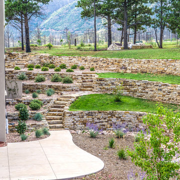 Tuscan Style Home With Siloam Stone Walls