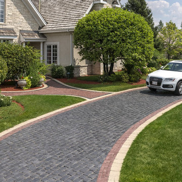 Unilock Courtstone driveway