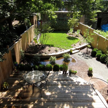 Urban Backyard & Rain Garden