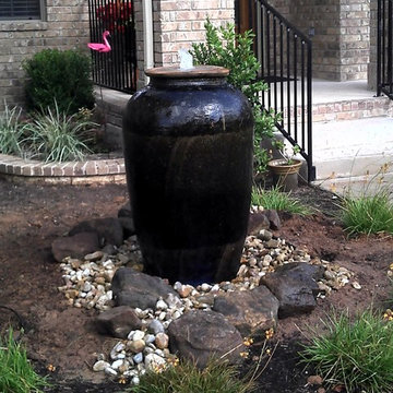 Urn and Fountain Water Feature Ideas for your Austin, Central TX Landscape
