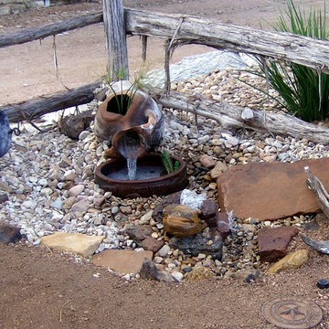 Urn and Fountain Water Feature Ideas for your Austin, Central TX Landscape