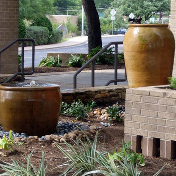 Urn and Fountain Water Feature Ideas for your Austin, Central TX Landscape