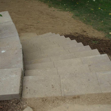 Versa-Lok Steps and Wall