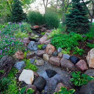 This is an example of a traditional water fountain landscape in Milwaukee.