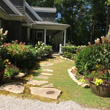 Walkway - designed for an historical mansion in Western North Carolina