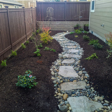 Walkway off patio