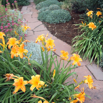 Walkways Go Better with Flowers