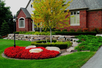 This is an example of a traditional garden in Detroit.