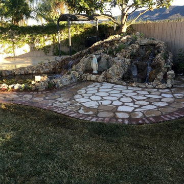 Water Feature Makes Small Yard Feel Really Big