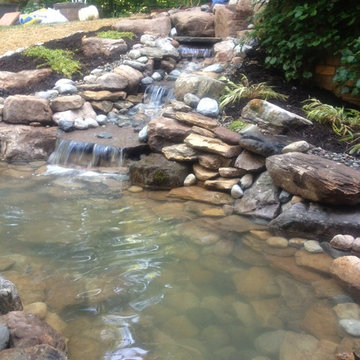 Water Feature: Pond w/ Recirculating Stream