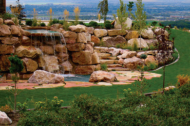 Design ideas for a landscaping in Salt Lake City.