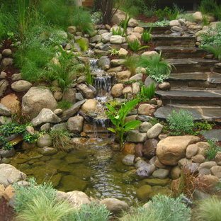 Design ideas for a contemporary waterfall in Los Angeles.