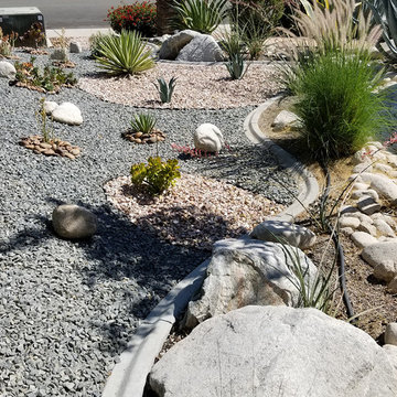 Water-Wise Home Yard Landscaping Project in Temecula