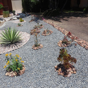 Water-Wise Home Yard Landscaping Project in Temecula