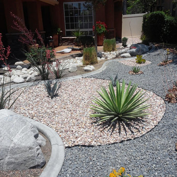 Water-Wise Home Yard Landscaping Project in Temecula