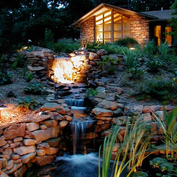 Waterfall and Pond Water Feature