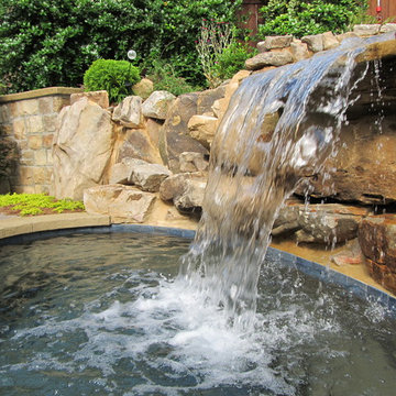 Waterfall and Spa