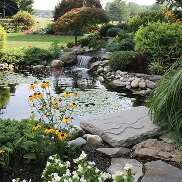 Waterfall into Pond