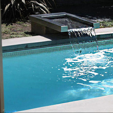 Waterfall Trough Pool Feature