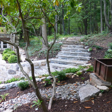 Weekend Getaway - Curved staircase and dry river bed