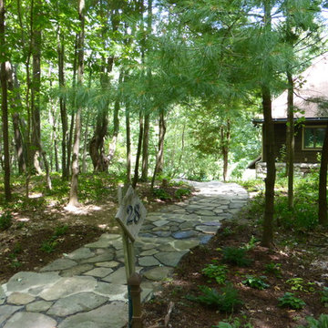 Weekend Getaway - Renovated walkway through forest  to house