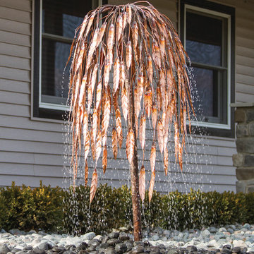 Weeping Willow Copper Tree Fountain