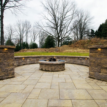 West chester Patio and fire pit