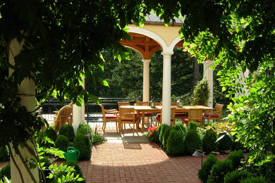 Klassischer Garten in Portland