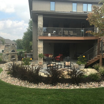 West Omaha Stone Patio and Pizza Oven