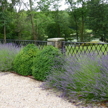 Westchester Formal Garden - Clipped and Loose - West Border