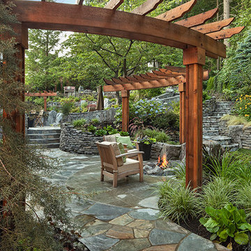 Westwood Plateau Garden.This was photographed for Michael Bjorge at Pacifica Lan