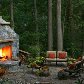 Whimsical Fireplace