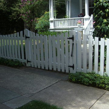 White Picket Fence and double gates
