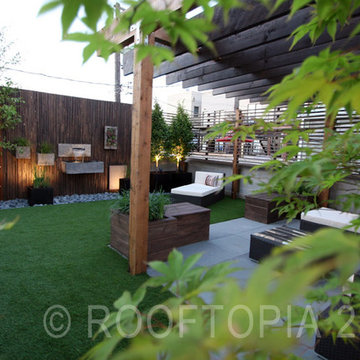 Wicker Park Garage Rooftop - Modern Living