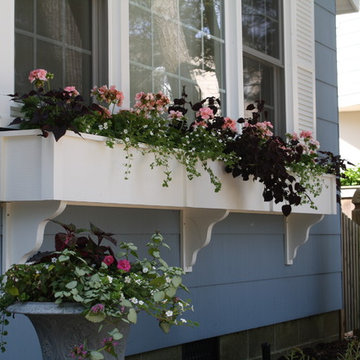 Window box with annuals