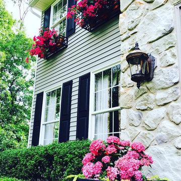 Window Boxes for New Jersey Home tour