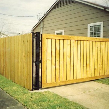 Wood Fence and Gates