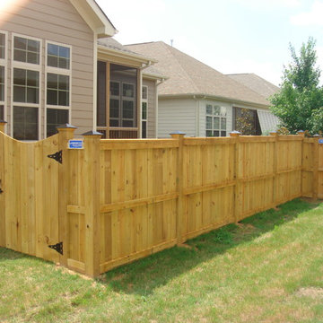 Wood Privacy Fence